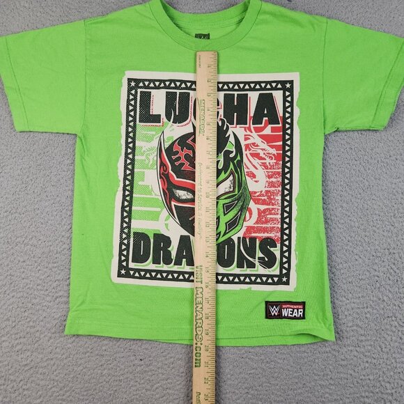 WWE Lucha Dragons Shirt Youth Large Authentic Triple A Wrestling Short Sleeve - Picture 5 of 11